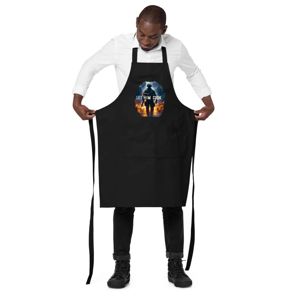 Let Him Cook Apron product image (2)