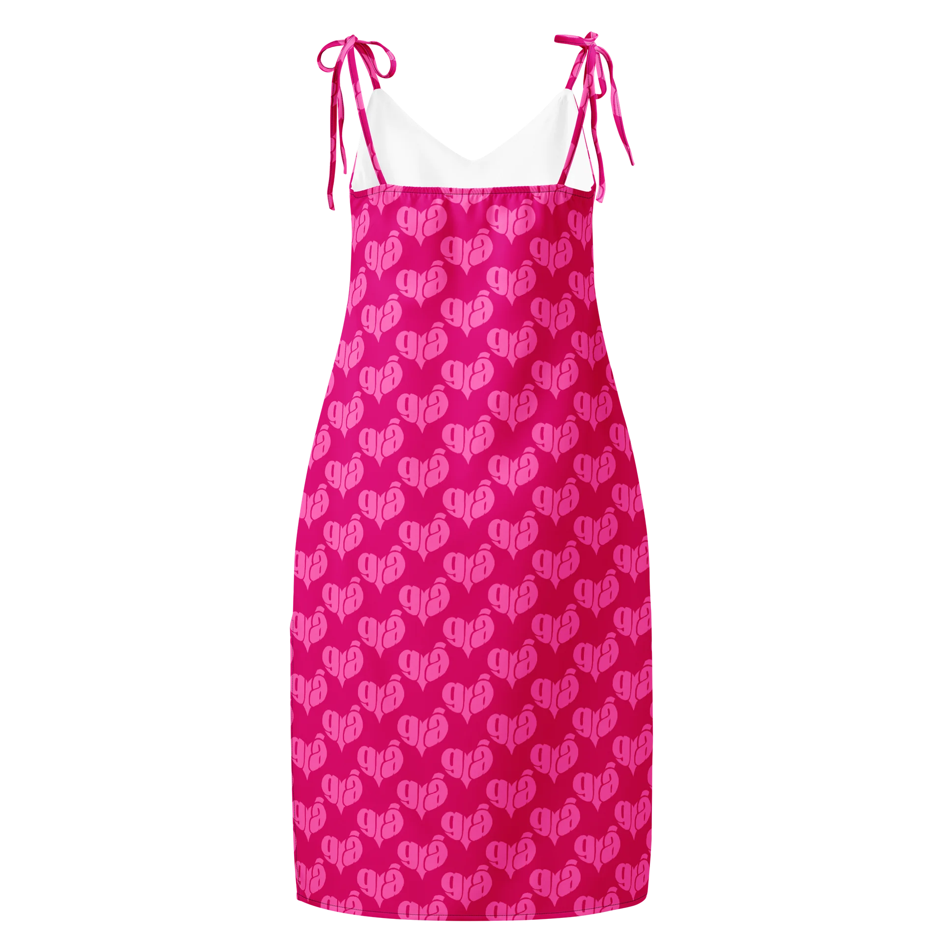 Grá Means Love 🩷 All-Over Print Slip Dress in Irish / Gaeilge product image (1)