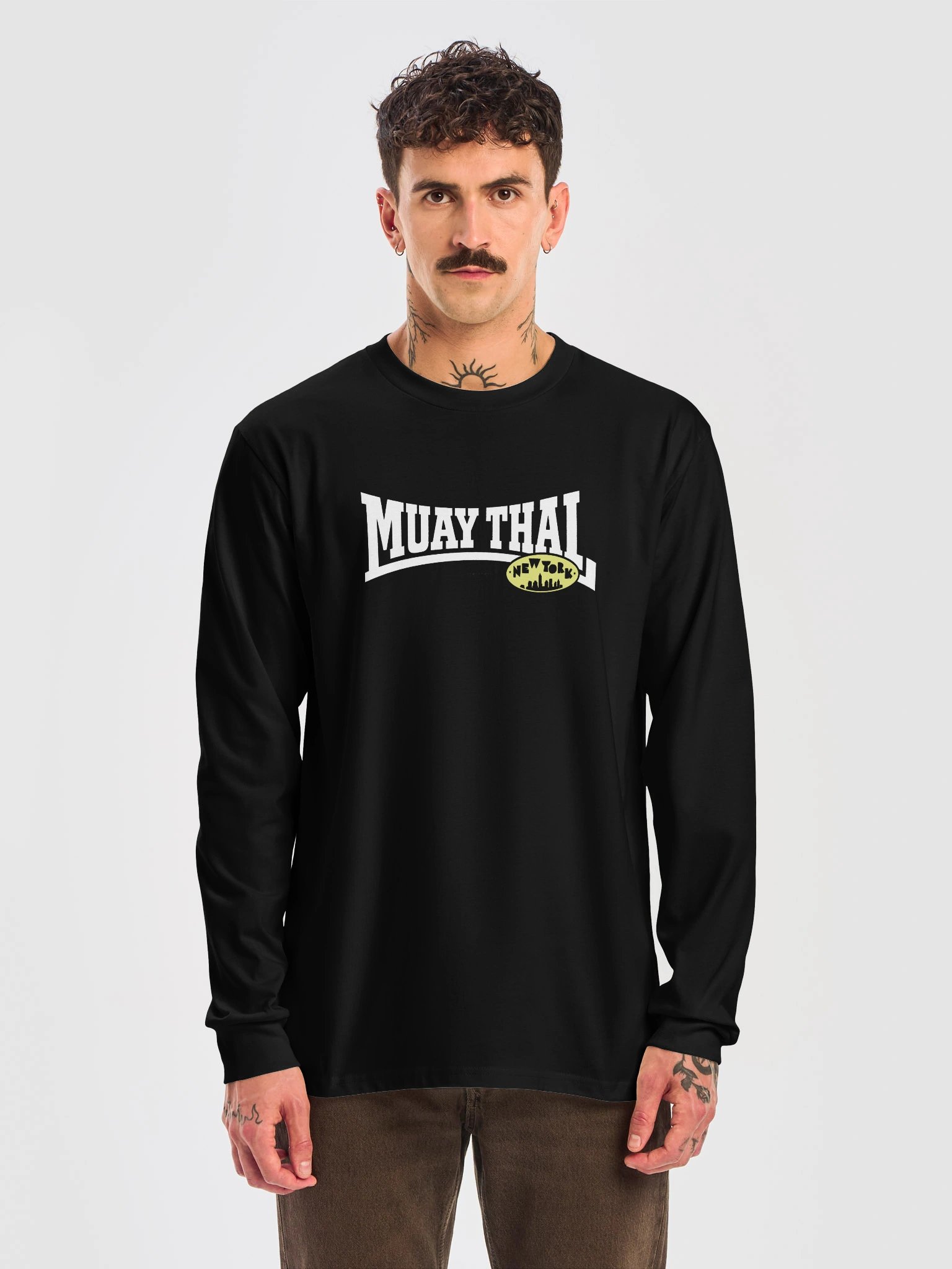 'Muay Thai New York' Long Sleeve Tee product image (3)