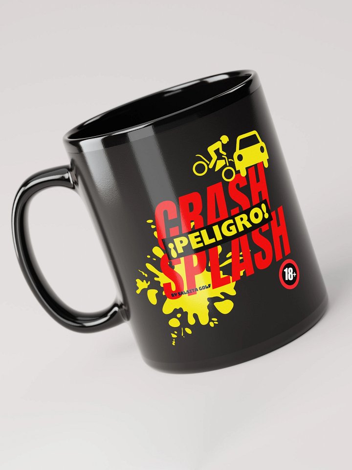 Taza negra brillante by Salsita Golf product image (2)