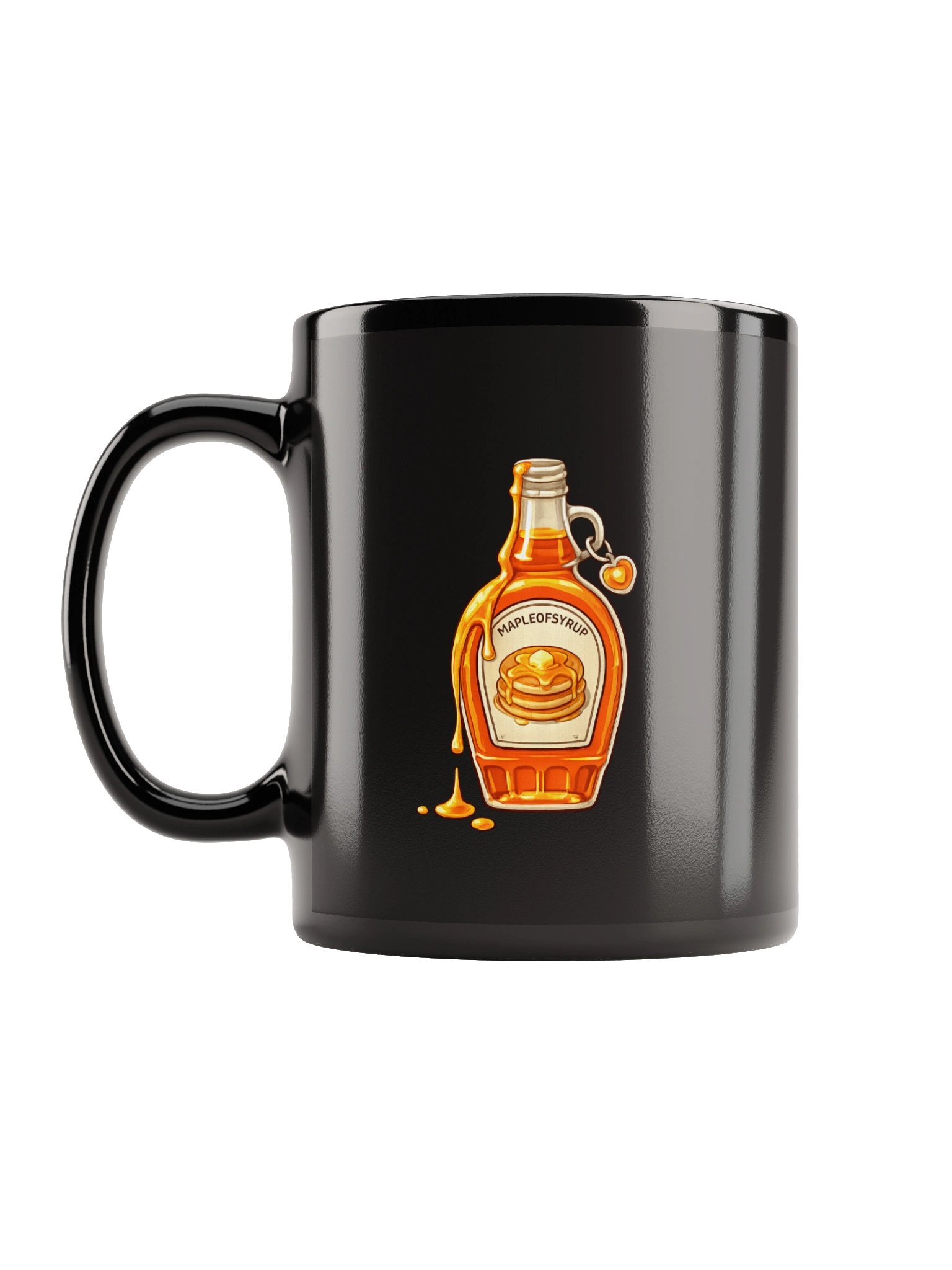 Syrup Bottle Mug (Black) product image (1)