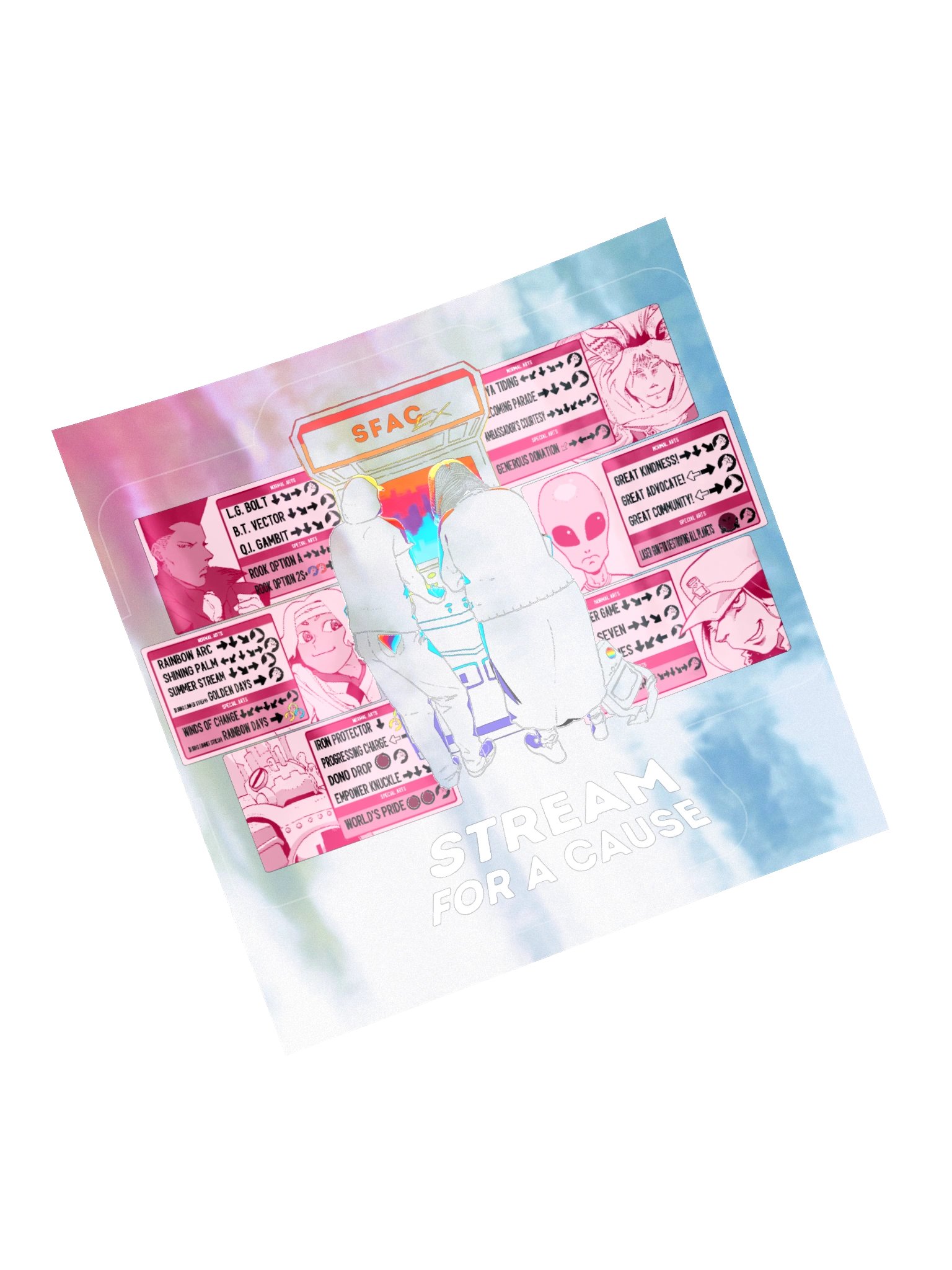 SfaC EX!! -- Holo Sticker product image (13)