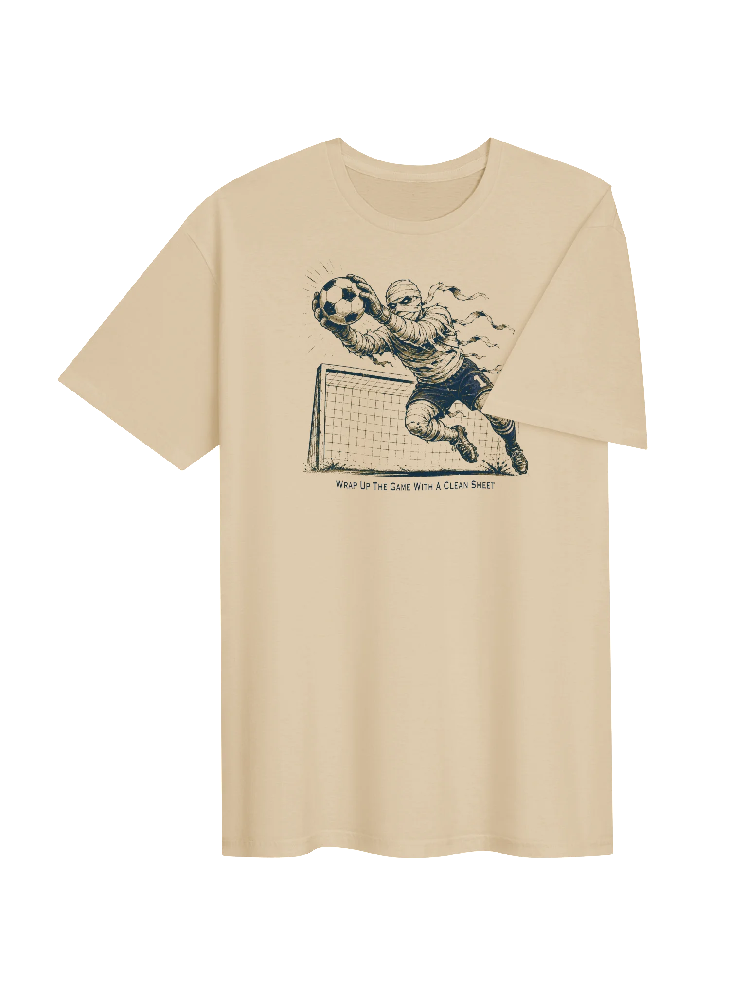 The Mummy Saves Clean Sheet Soccer Tee product image (4)