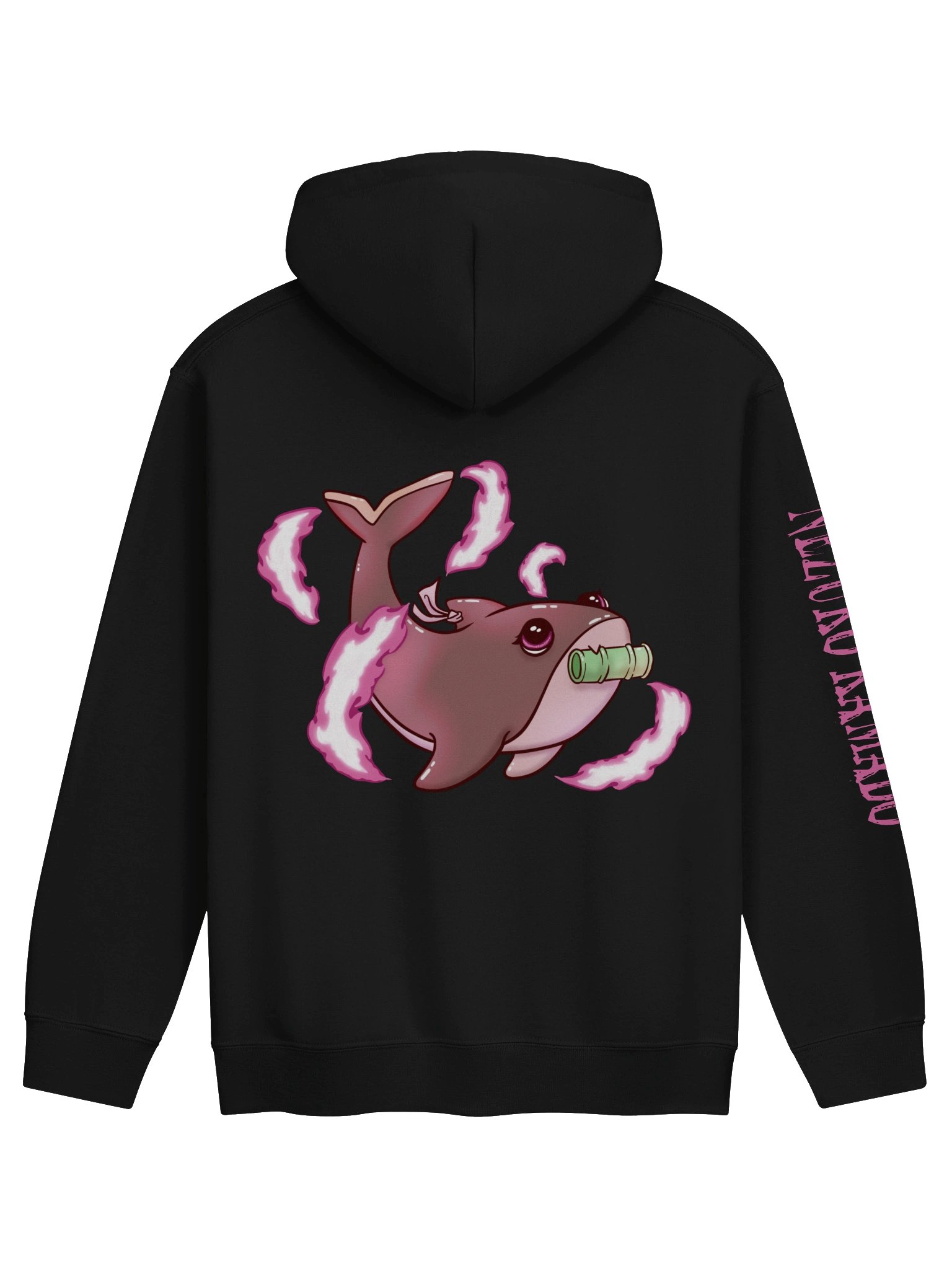 Nez-Shark-o Hoodie w/ Colored Text product image (1)
