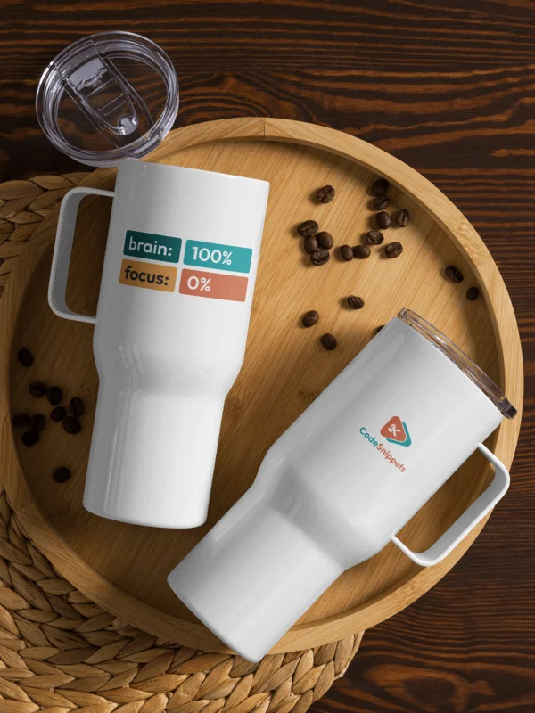 100% Brain Travel Mug product image (4)