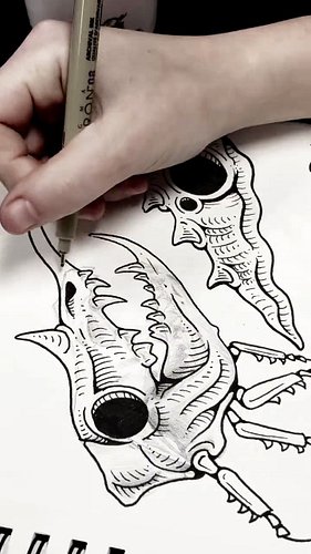 The creatures demand to be drawn

Click the link in bio to check out my creature flash designs !!

#inkdrawings #tattoodesign...