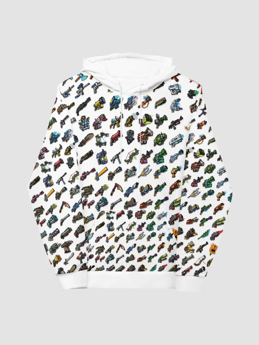 All-Over Pixel Gun Print Hoodie product image (3)