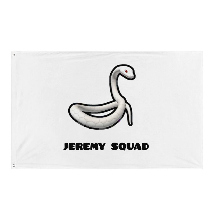 Serpentine Gaze All-Over Flag (jeremy) product image (1)