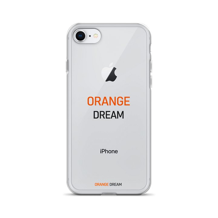 Chase the Chill Clear Apple iPhone Case product image (1)
