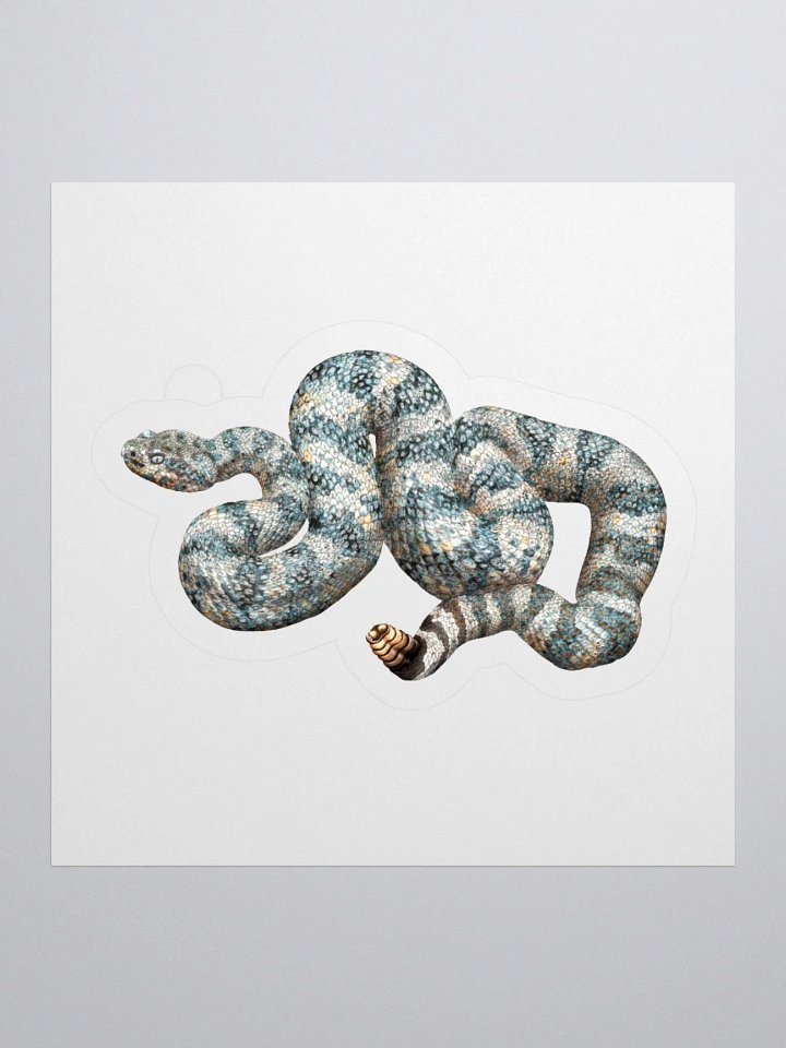 Die-Cut Sticker – Speckled Rattlesnake (Blue) product image (1)