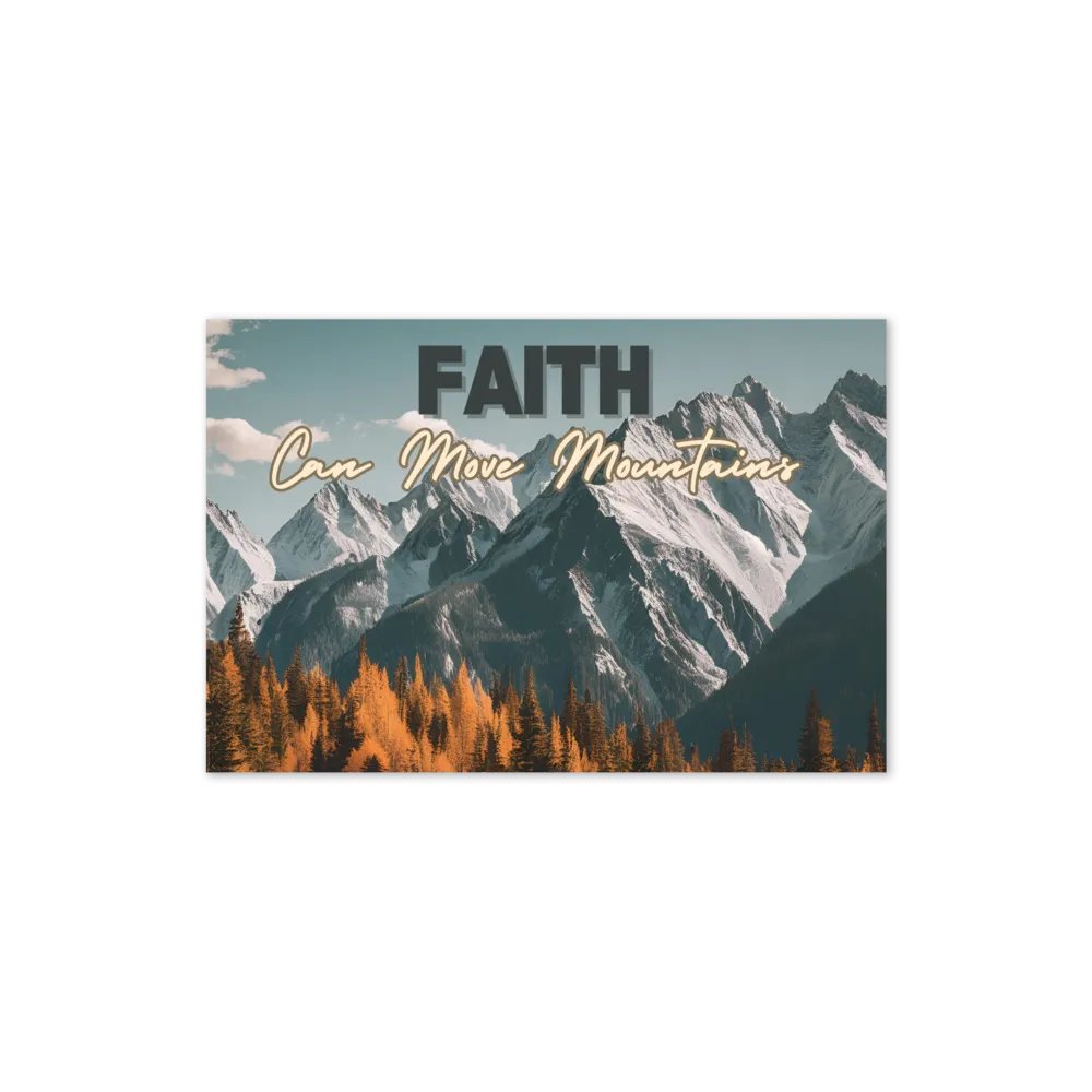 Faith Can Move Mountains Greeting Card product image (11)
