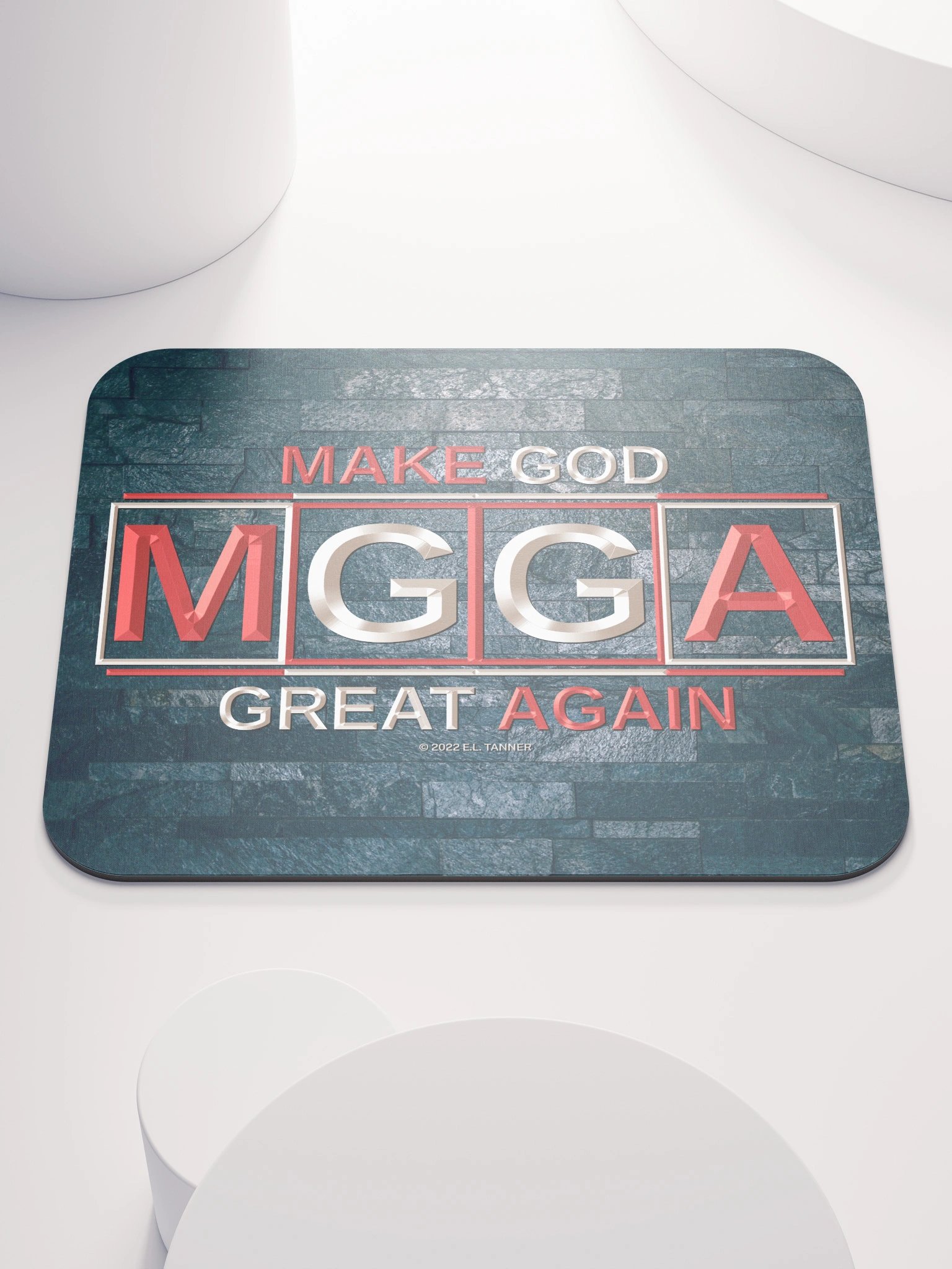 MGGA, Blk Mouse Pad BV product image (1)