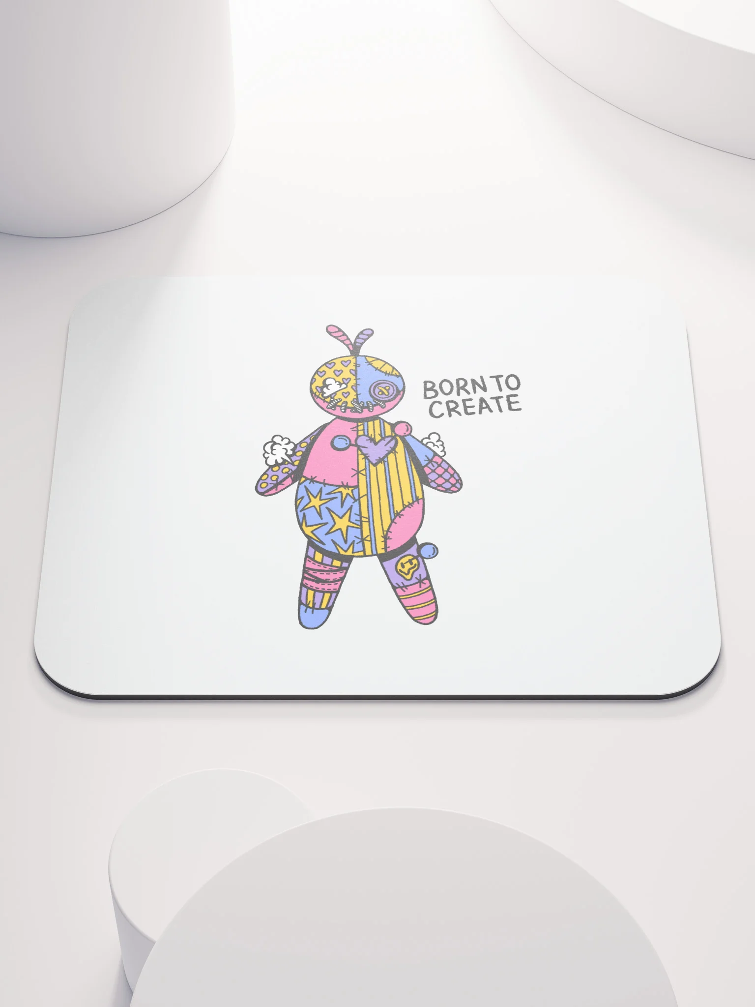 Voodoo Doll Mouse Pad product image (1)