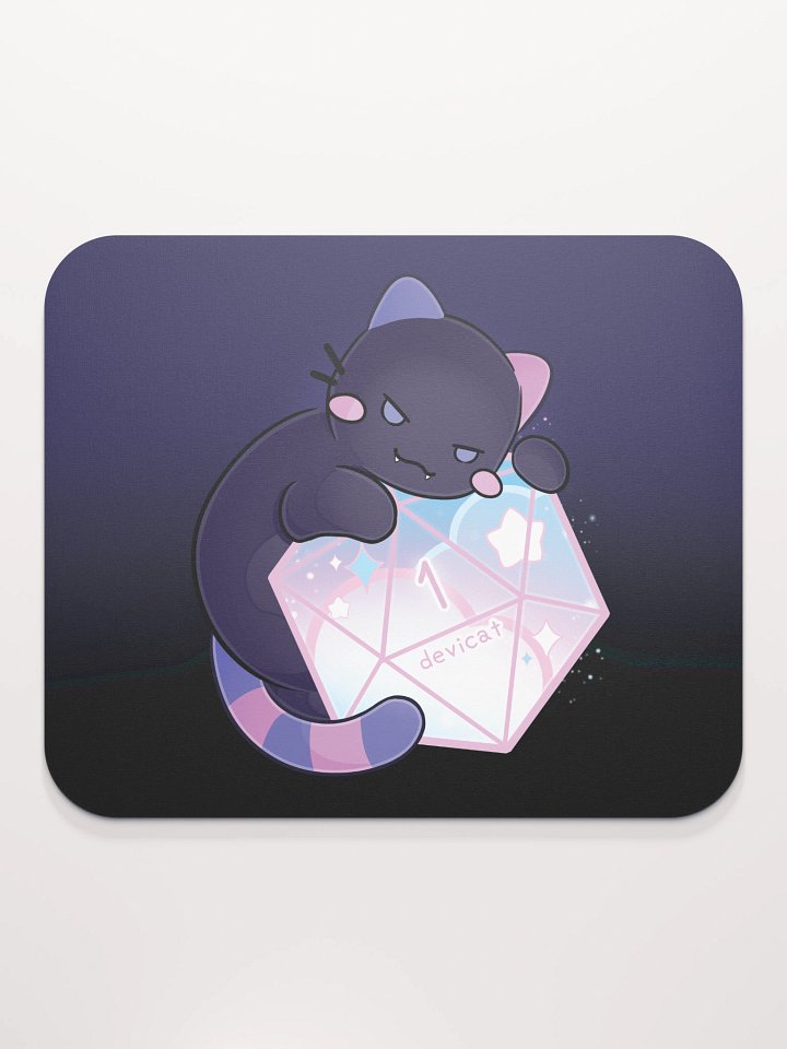 CandiCat Void Cat D20 2026 Mouse Pad product image (2)