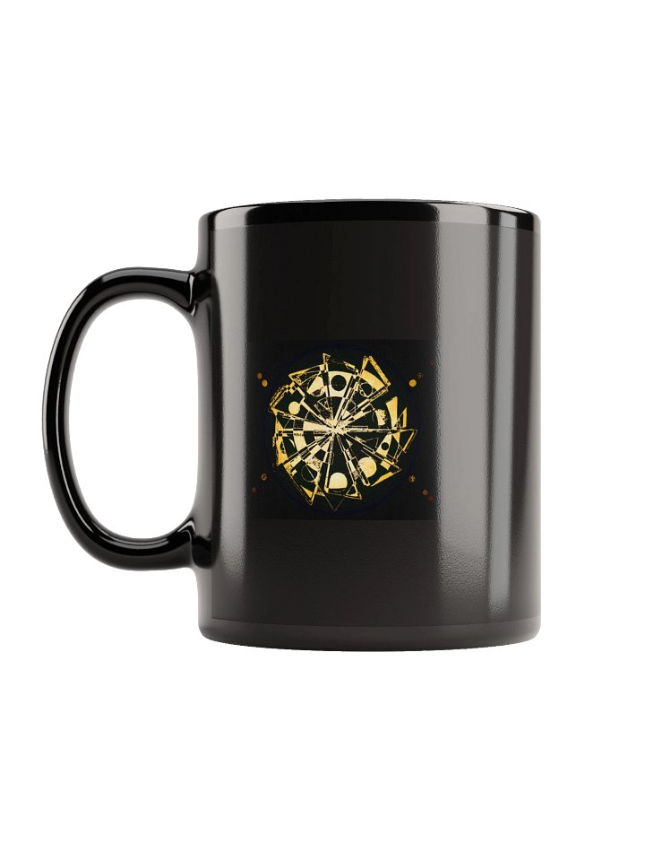 Celestial Mechanics Gold Edition 2026 — Black Glossy Mug product image (7)