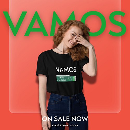 The ultimate moment, the ultimate tee. In honor of one of the most memorable comebacks in sport. We present our Vamos Tee. Ju...
