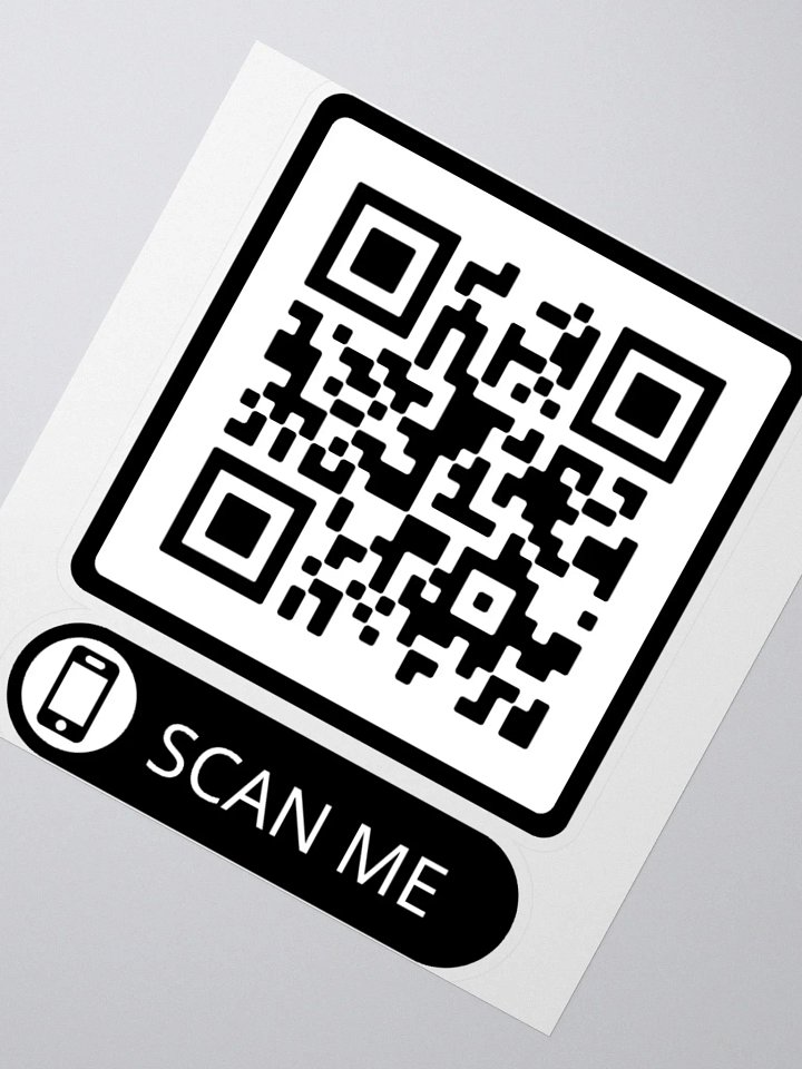 Scan Me Kiss Cut Stickers product image (8)