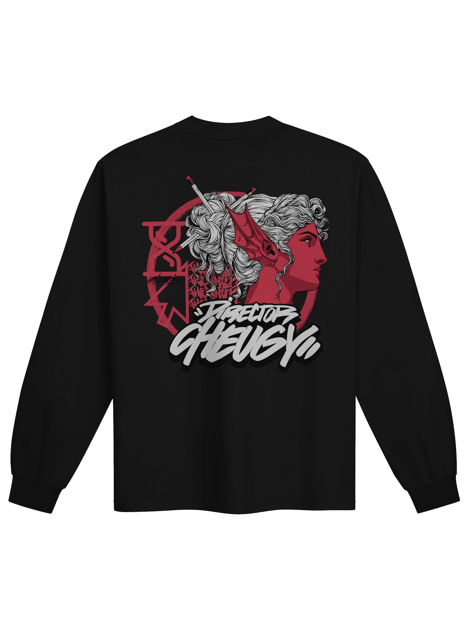 Bustin Long Sleeve Tee (Red) product image (1)