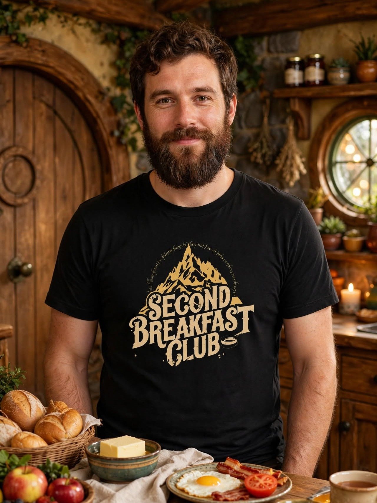 Second Breakfast Club Mountain Logo Tee product image (1)