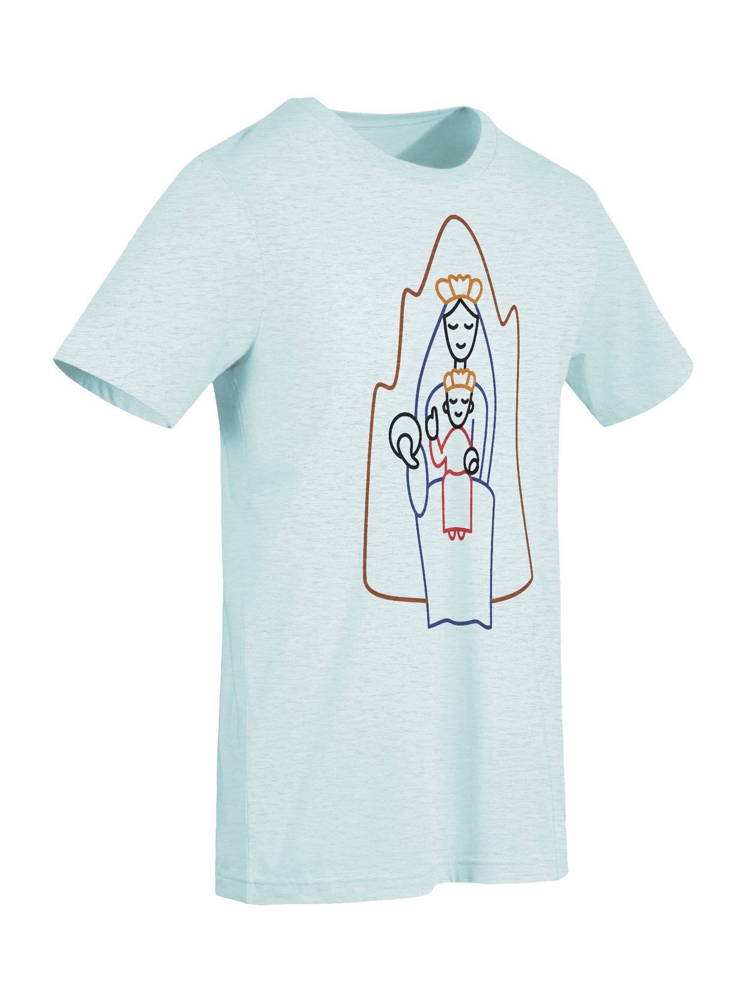 Minimalist Lady of Montserrat T-shirt product image (9)