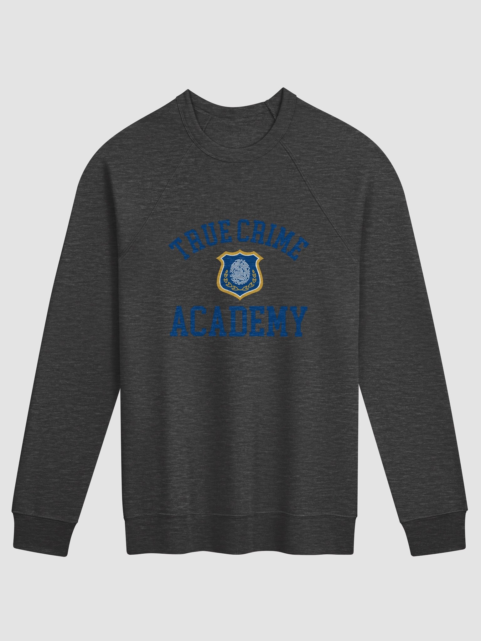 True Crime Academy Pullover Sweatshirt - Dark Grey product image (9)