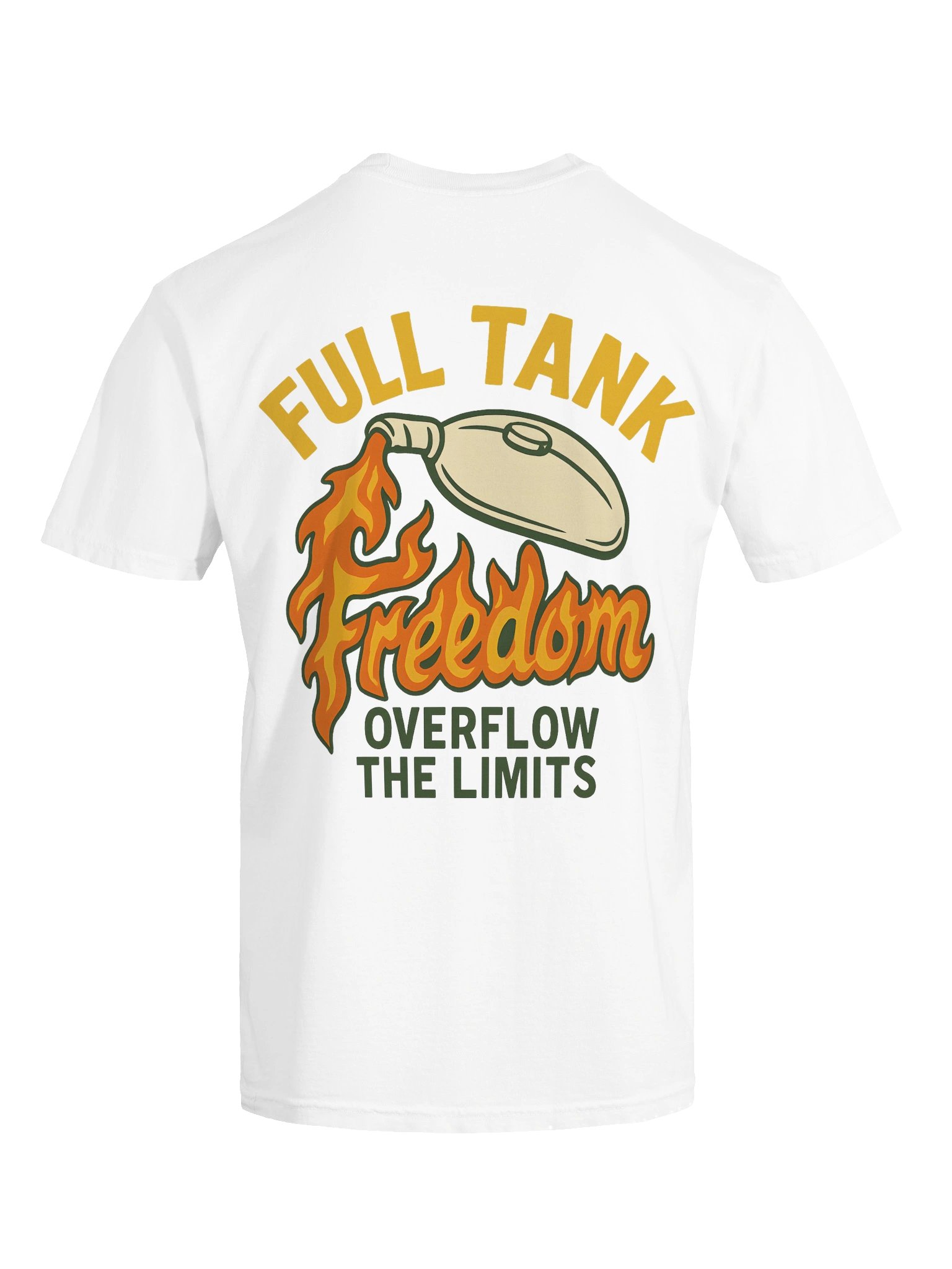 Full Tank Freedom Motorcycle T-Shirt product image (3)