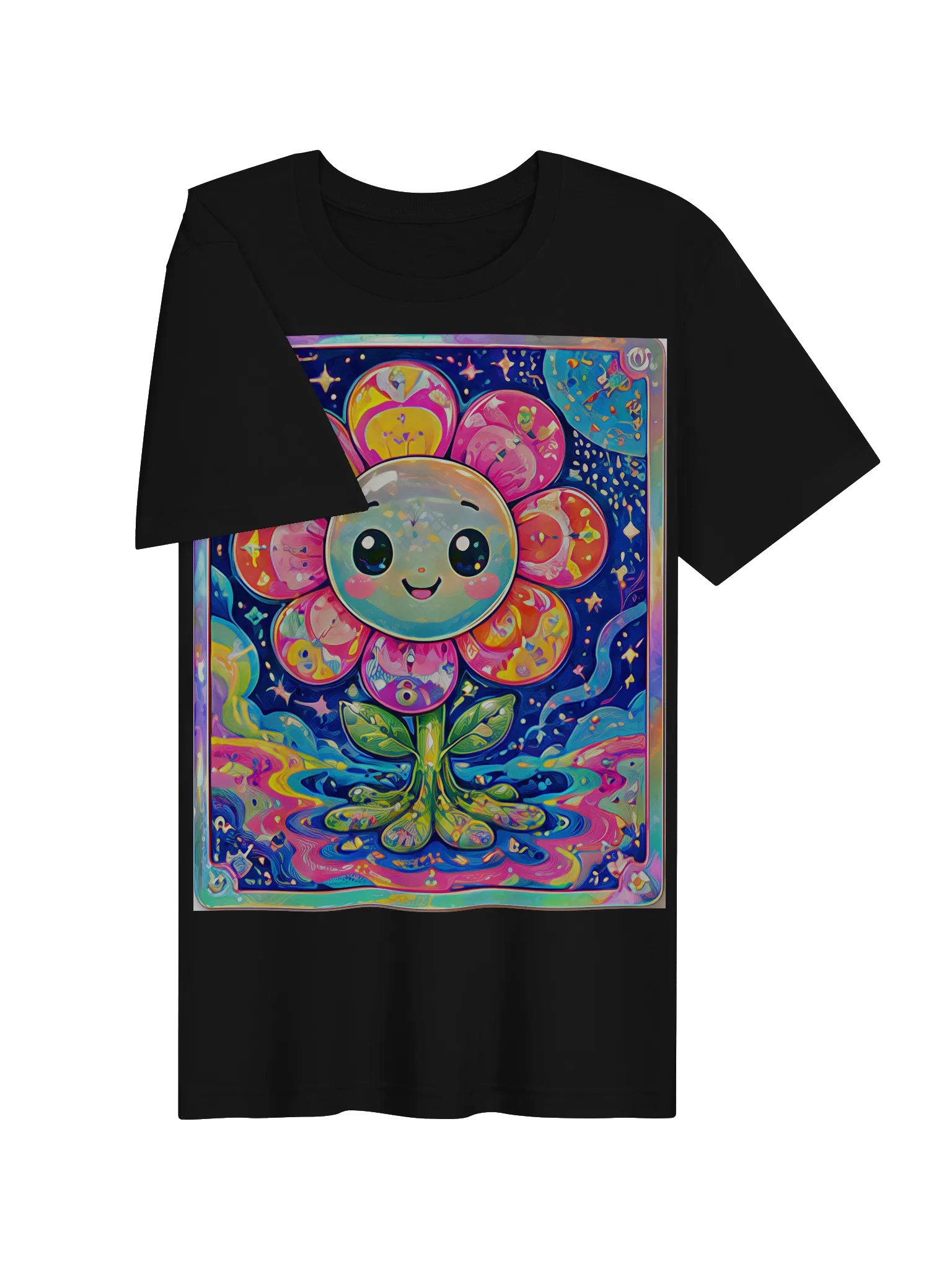Cosmic Flower Unisex Tee product image (6)