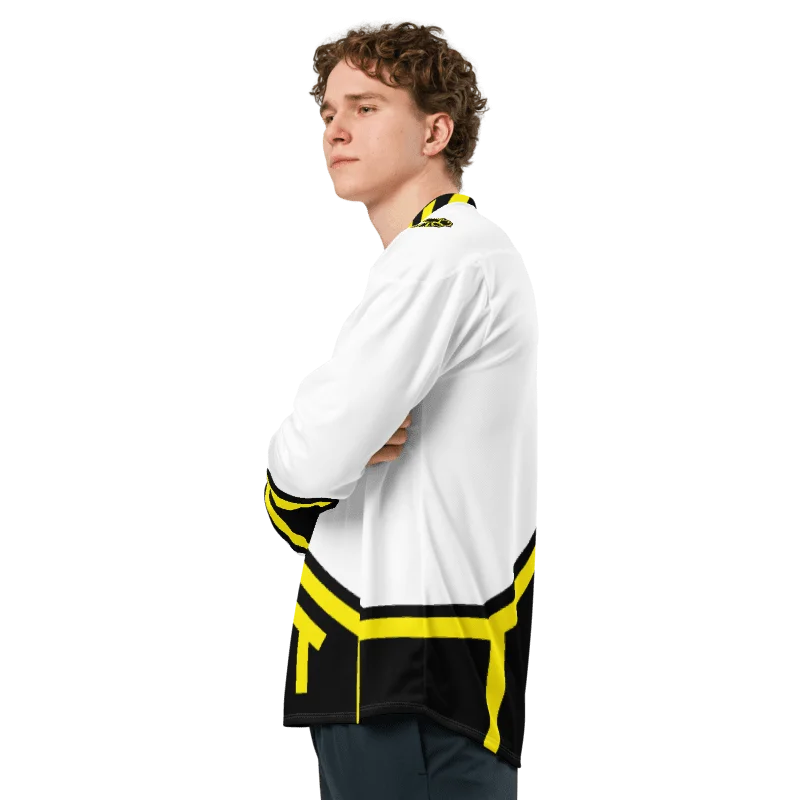 B-Team Sting Jersey - White And Black - Blank product image (8)