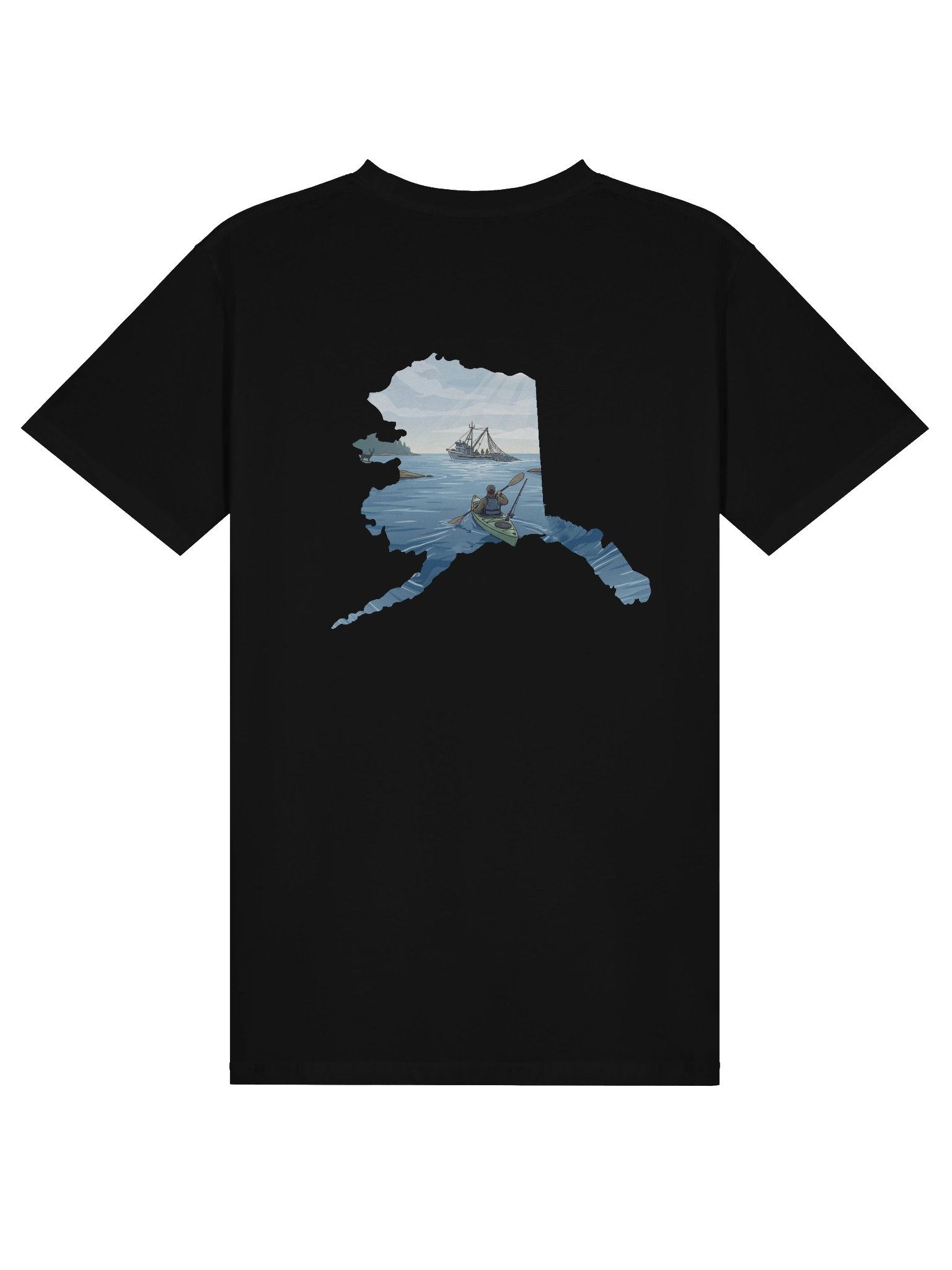 PREMIUM "KAYAKERS PARADISE" TEE product image (2)