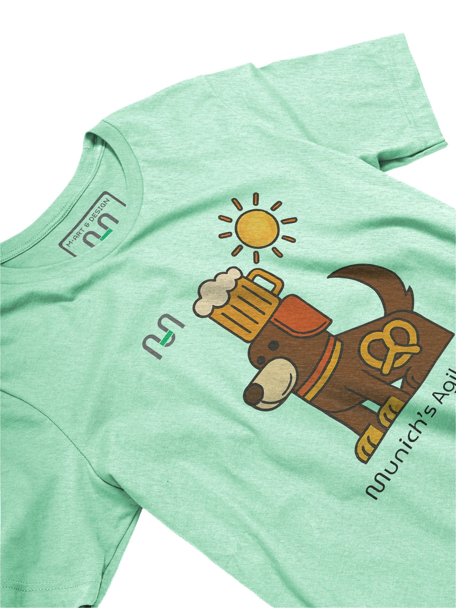 Bavarian Brewhound – Prost Pup Tee – M Style - M-Art & Design product image (63)