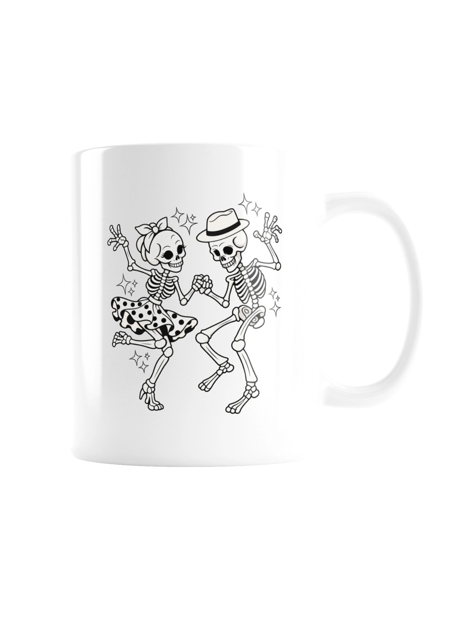 Dancing Till We’re Dead — Skeleton Swing Couple - Mug product image (7)