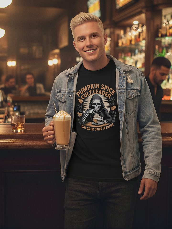 Pumpkin Spice Cult Leader T-Shirt product image (1)