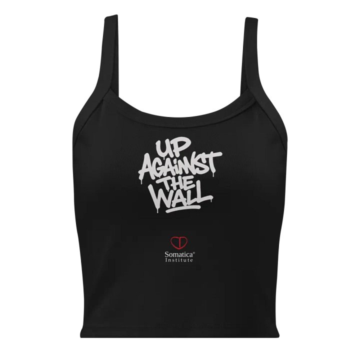 Up Against the Wall on Women's Micro-Rib Tank Top product image (1)