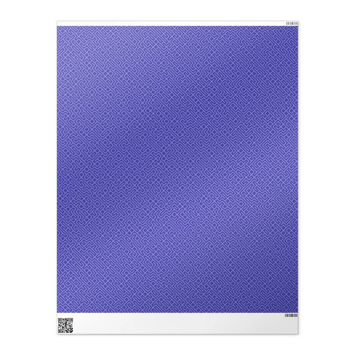 C64 10 PRINT Maze Wrapping Paper product image (1)