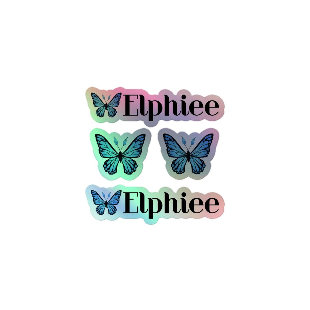 Elphiee Holographic Sticker product image (1)