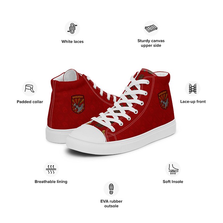 Womens Barbarian High Tops product image (2)