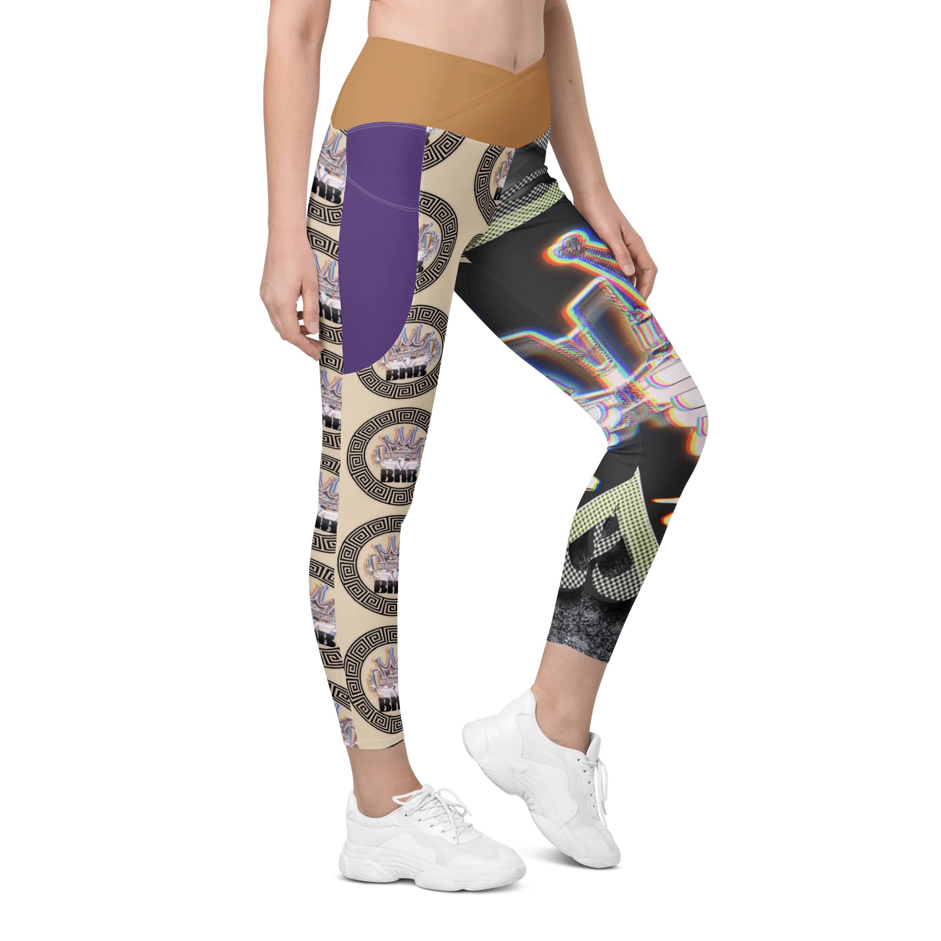 Crossover Leggings with Pockets product image (6)