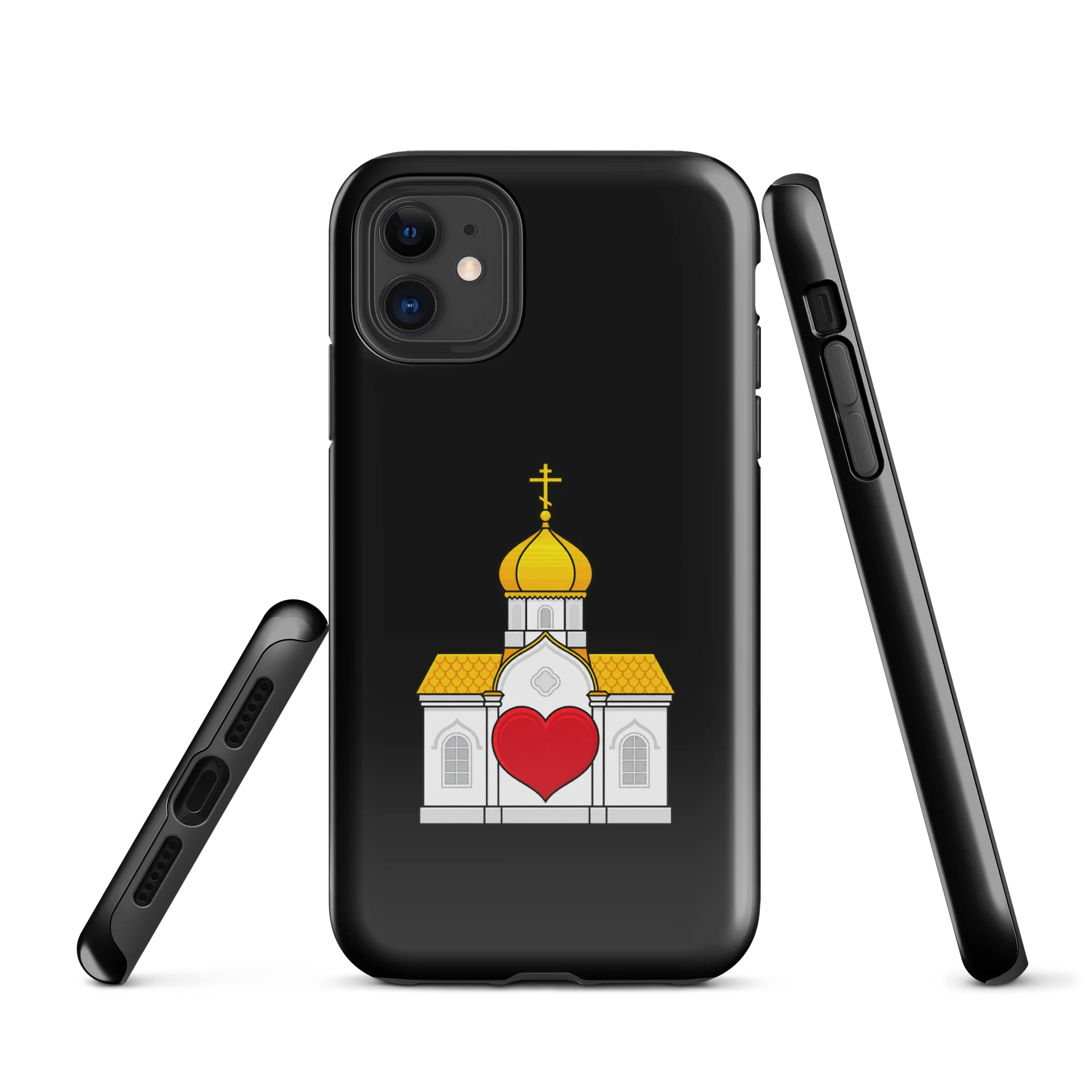 Orthodox Church Heart Phone Case product image (1)