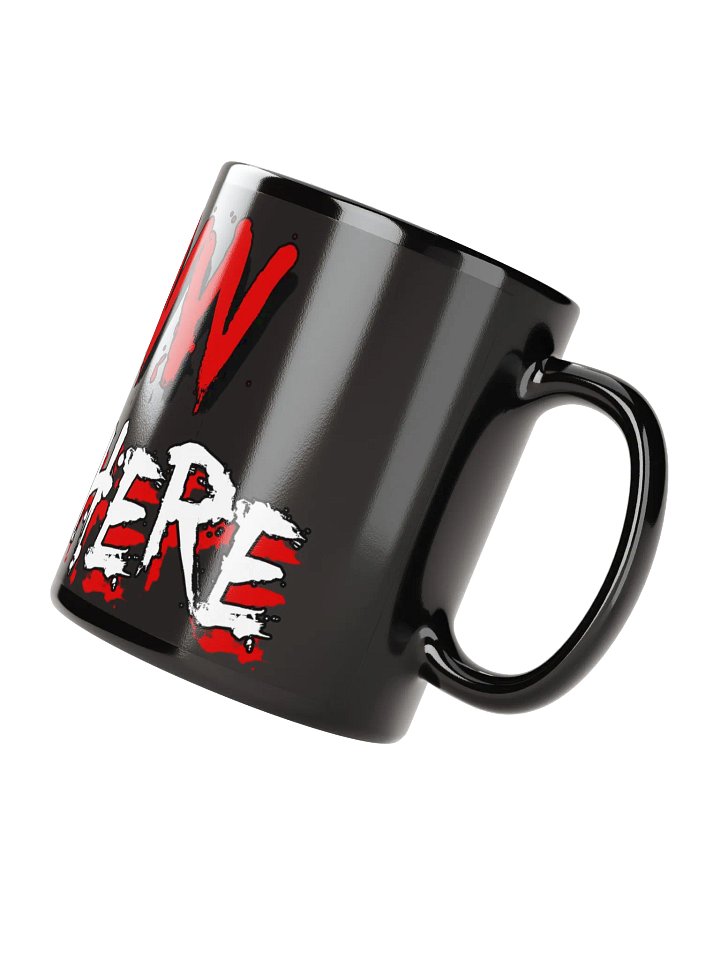 Eww You’re Here Black Mug product image (2)