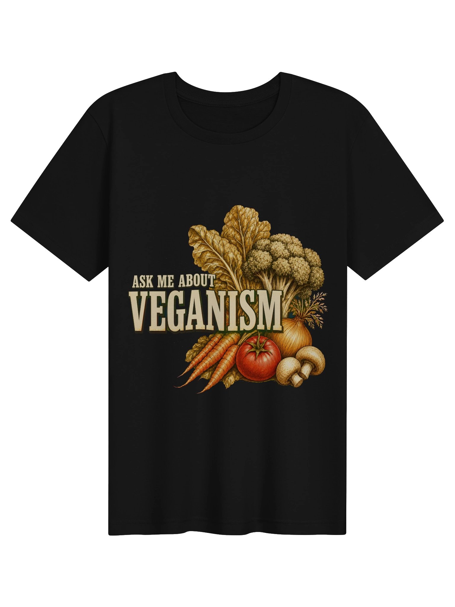 Ask Me About Veganism Tee product image (1)