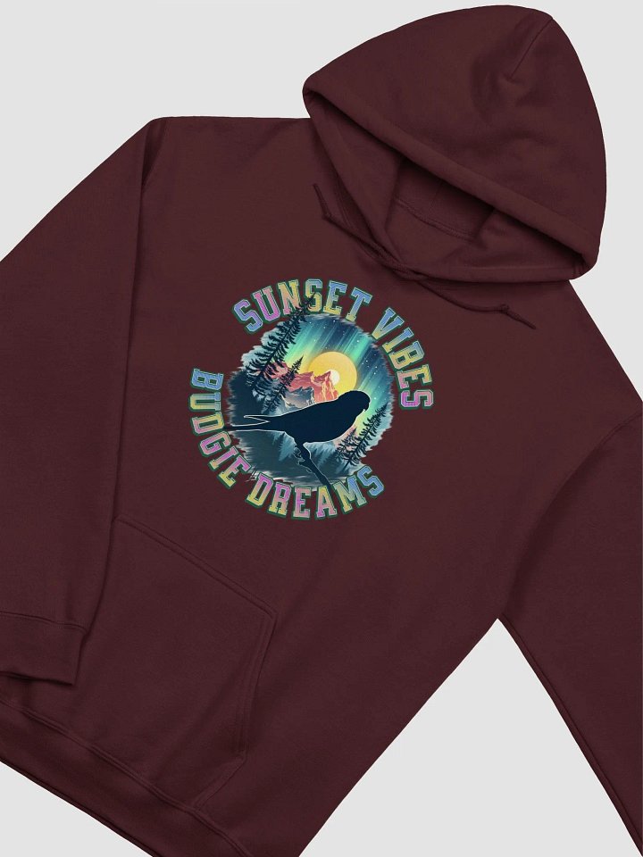 Sunset Vibes Budgie Dreams Dreamy Hoodie product image (10)