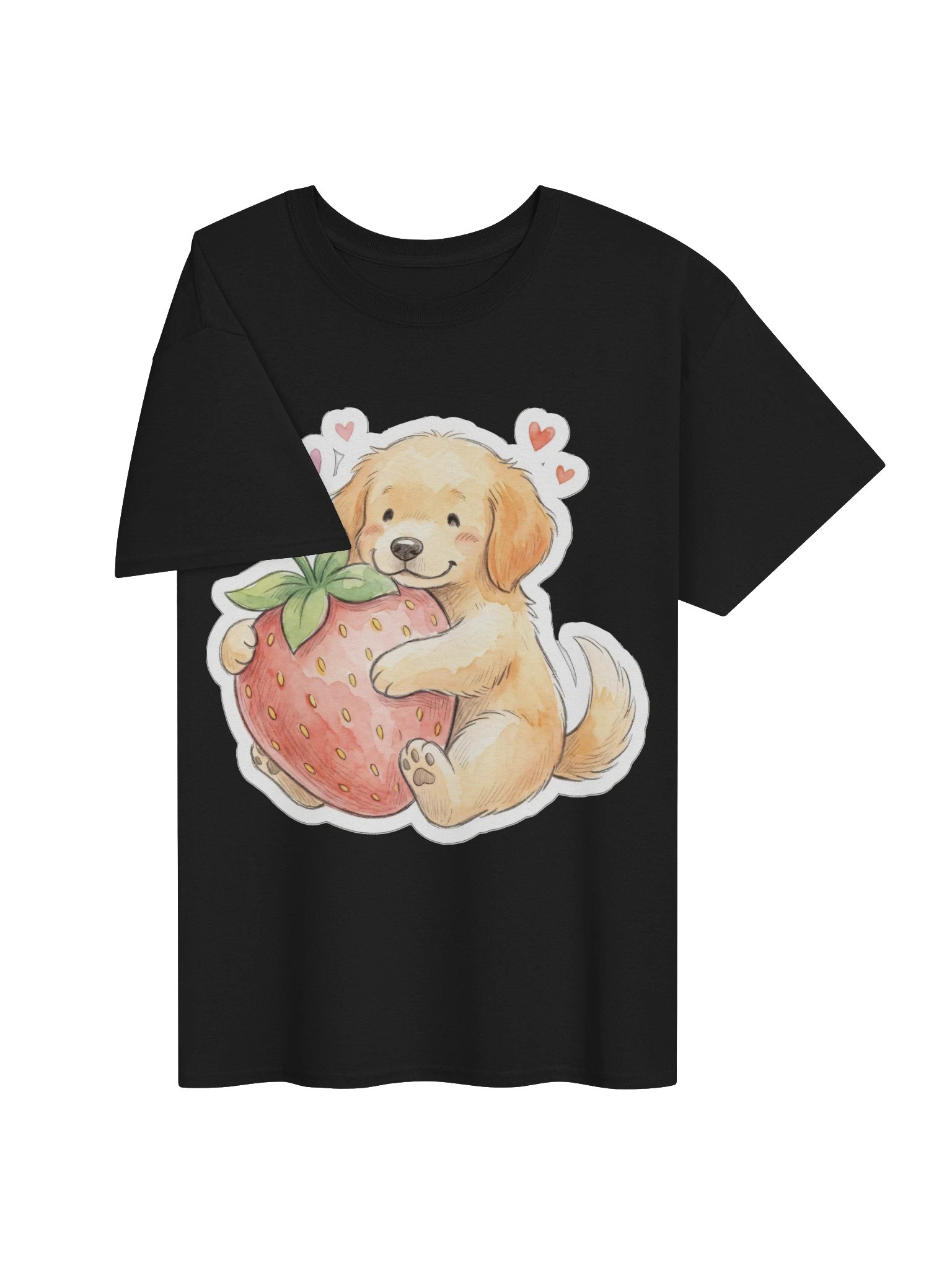 Strawberry Hug Golden Tee product image (5)