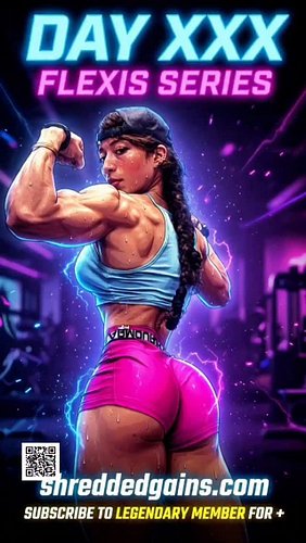 Day 119 of flexis series. check out my shreddedgains.com and susbcribe to my Legendary member for +

#carolynemarquez #shredd...