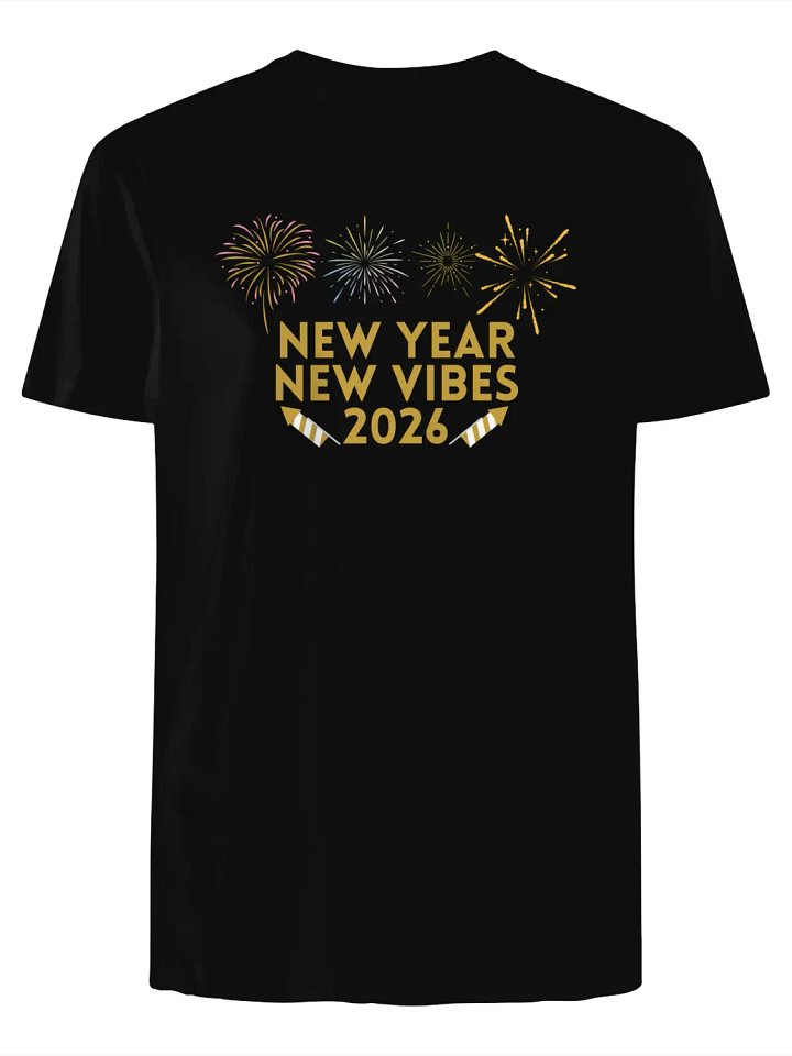 New Year, New Vibes – 2026 Happy New Year T-Shirt product image (1)