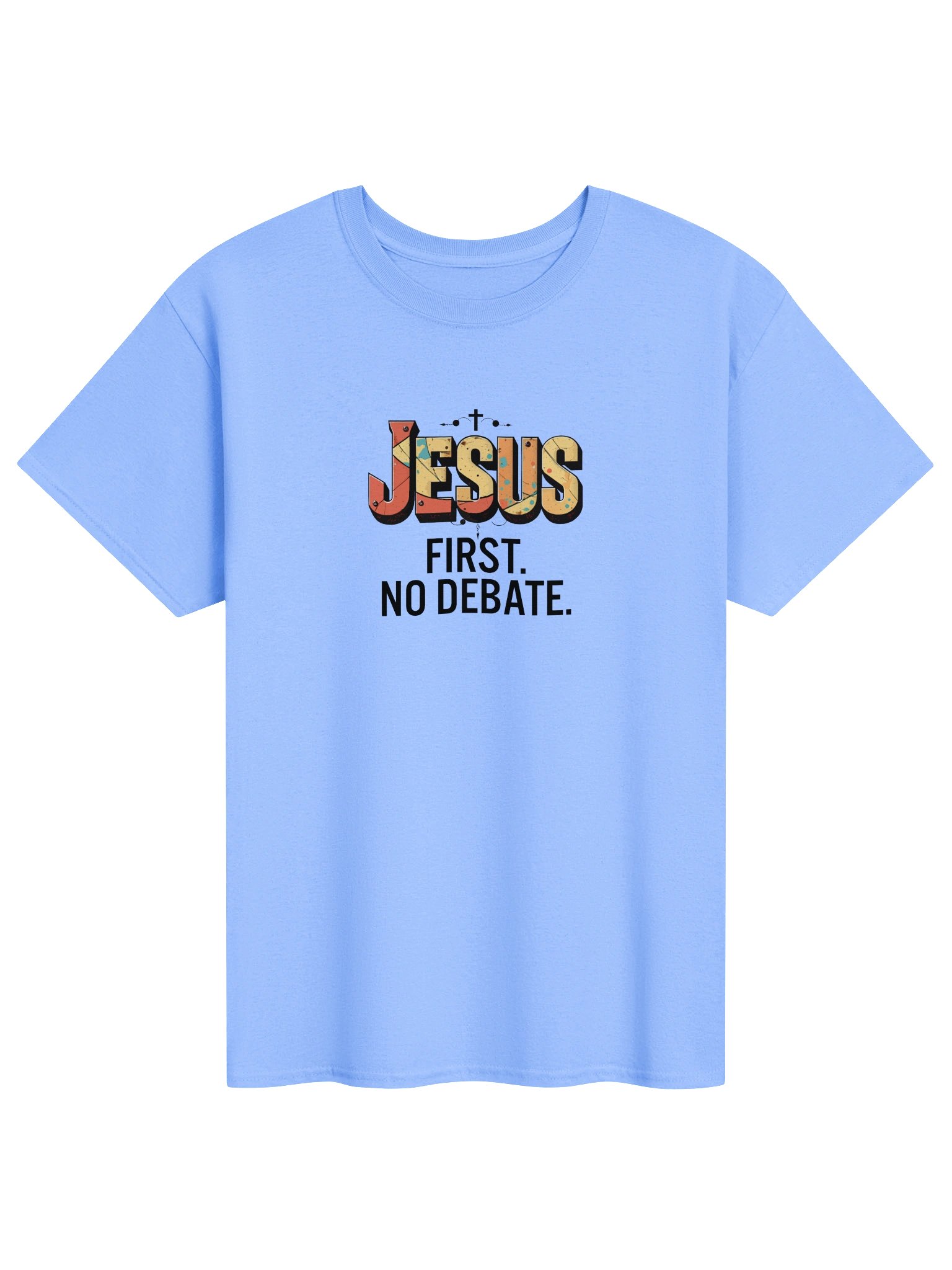 Jesus First No Debate T-shirt product image (4)