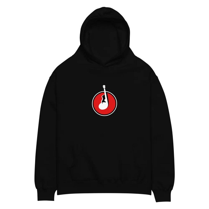 Guitar Music Hoodie (Black) product image (2)