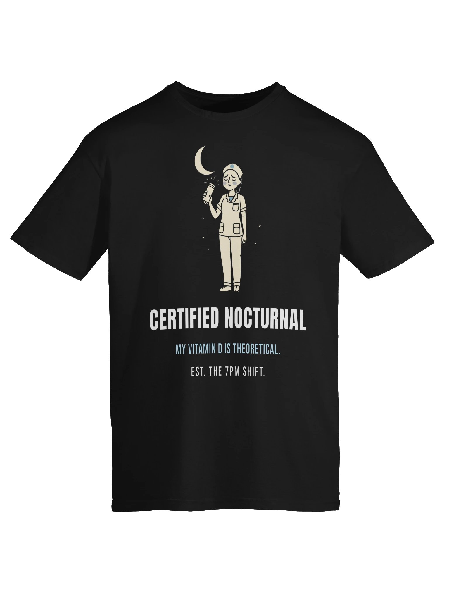 Funny Nurse Shirt – Certified Nocturnal product image (5)