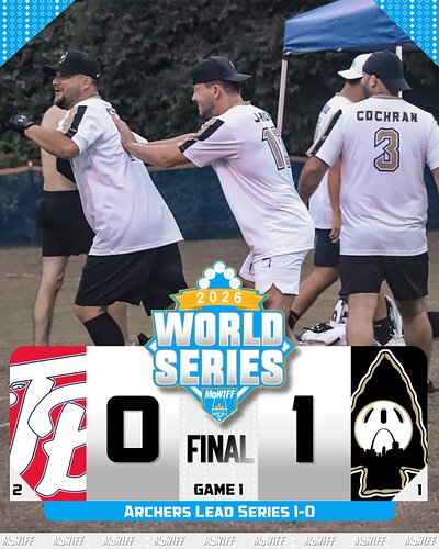 🚨 Championship Final Scores 🚨

The @mowiff_archers sweep the @mowiff_thunderbirds to win their 1st Championship in franchise ...