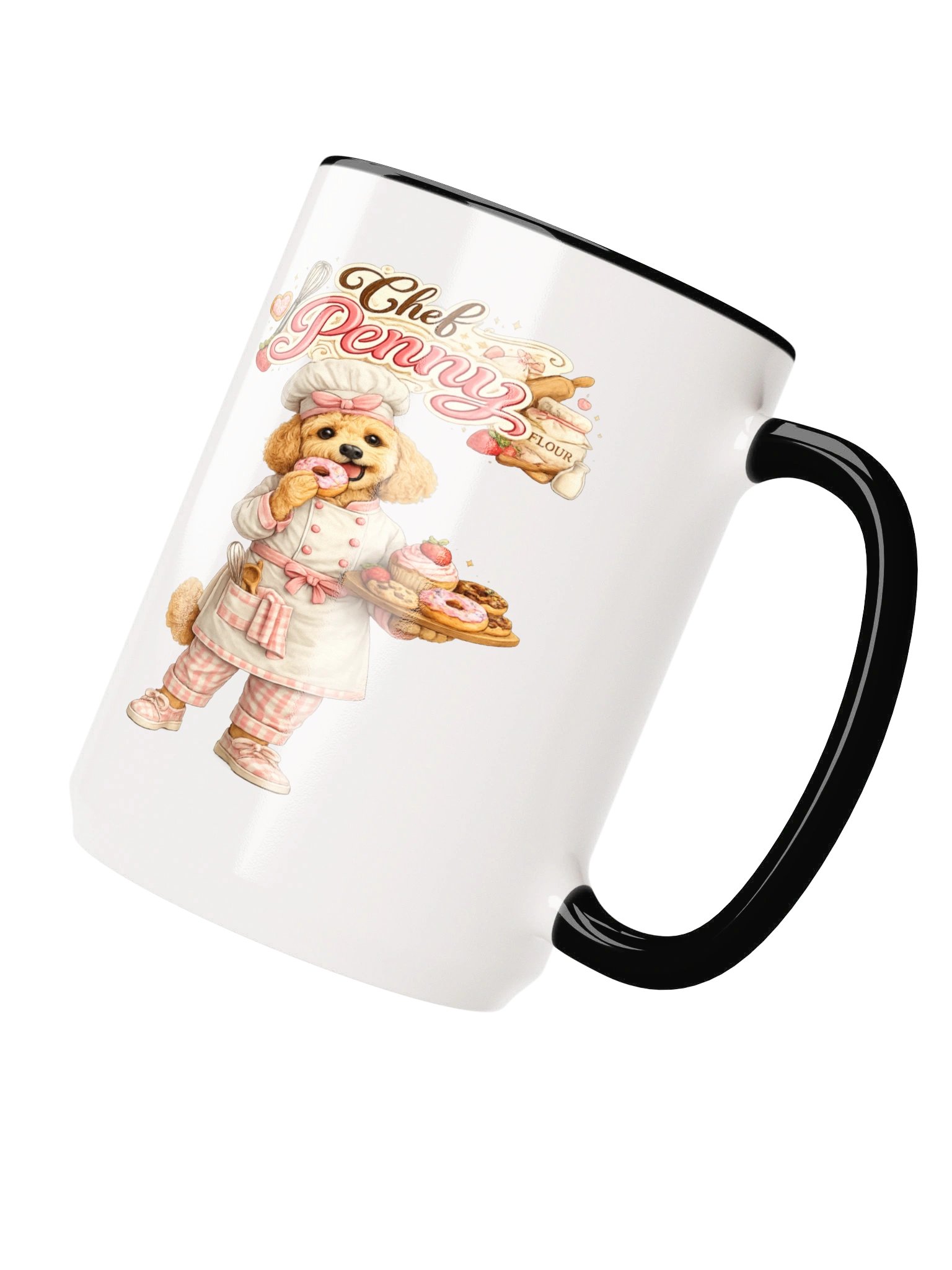 Donut Worry Chef Dog Mug product image (11)