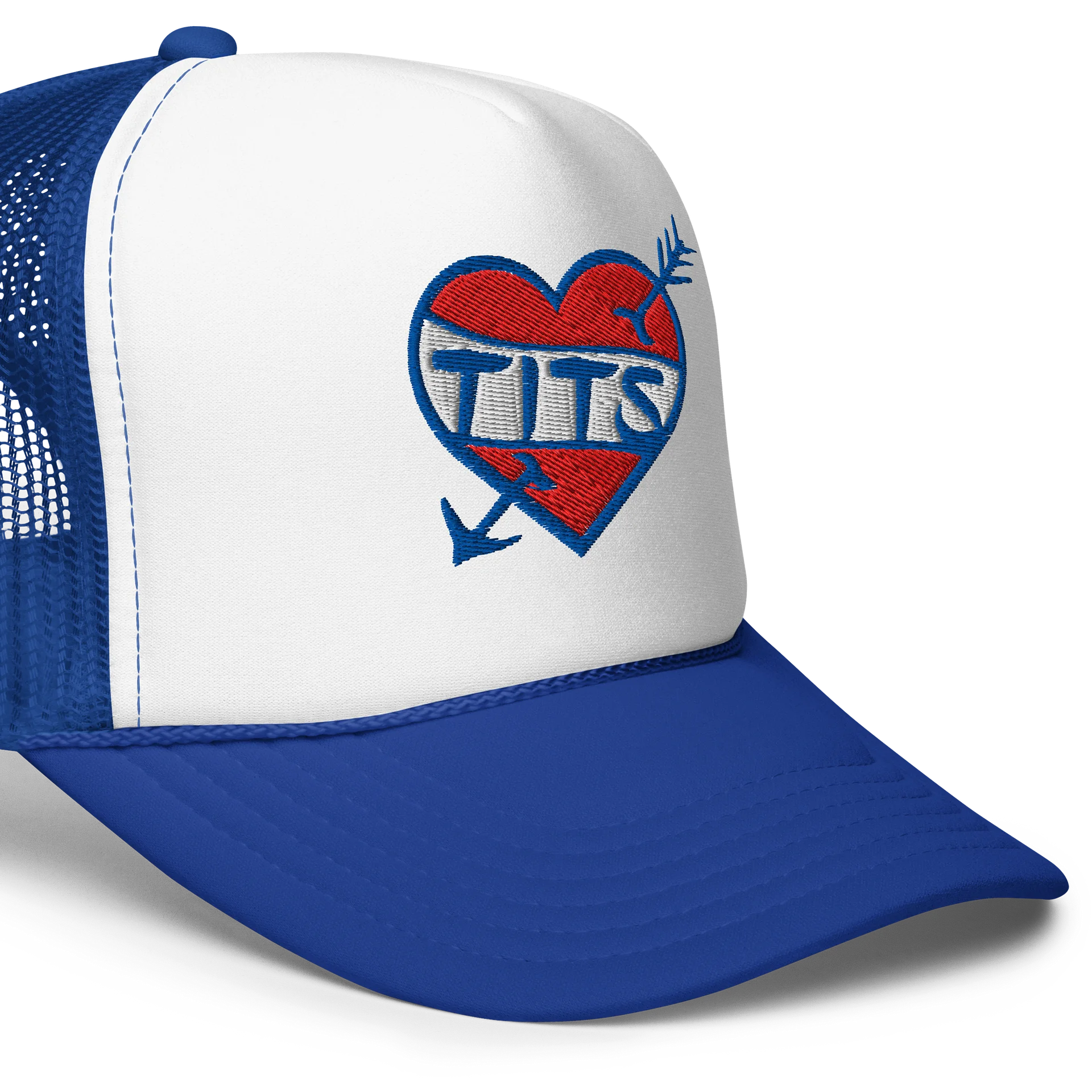 VINTAGE TITS Trucker Hat RWB Variant product image (23)